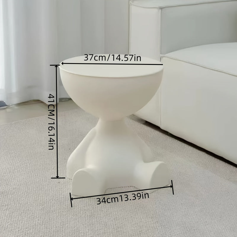 Mesita auxiliar multifuncional con almacenamiento, carrito portátil para cama