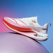 Men's Road Running Shoes Breathable Fabric Low Top Stripes Lace Lightweight Casual