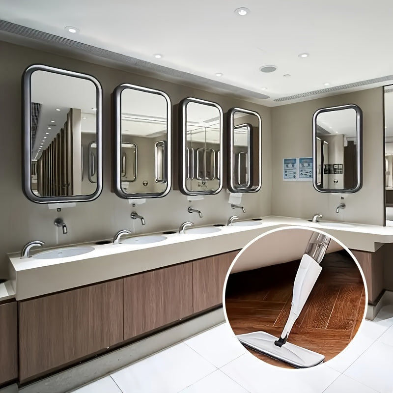 Mikrofiber Pol Tozalash To'plami, Noxush Po'lat Spray Shishasi va Matosi, Turli Sirtlarda, Xonada, Yotoqxona, Hammom, Tualet va Oshxonada Uy va Tijorat Maqsadlari Uchun Barcha Maqsadli Tozalovchi.