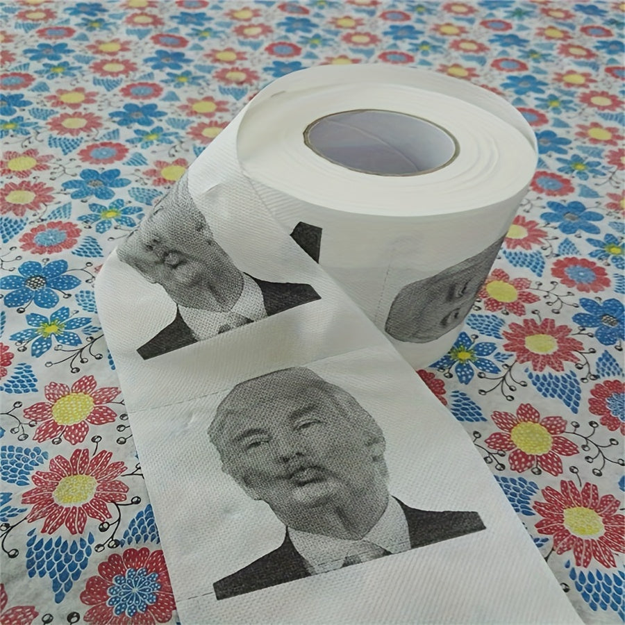 Soft & Strong Trump-Themed Toilet Paper 2-Ply for Public Restrooms and Hotels