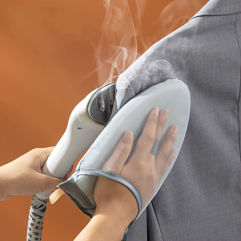 Set de tabla de planchar portátil de mano con alfombrilla resistente al calor y vaporizador de prendas