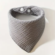 Baby Bibs and Burp Cloths Set of 3 Muslin Burp Towels and Gauze Bibs for Newborns