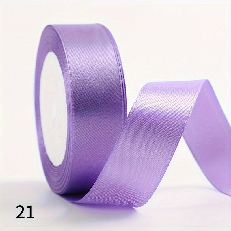 Satin Ribbon 2.5cm Wide 25 Yards Long for Gift Wrapping Wedding Decoration