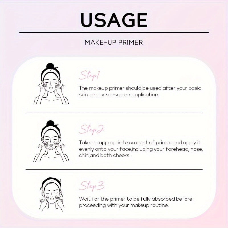 Primer de maquillaje para mujer 1.06oz control de poros invisibles y duración prolongada