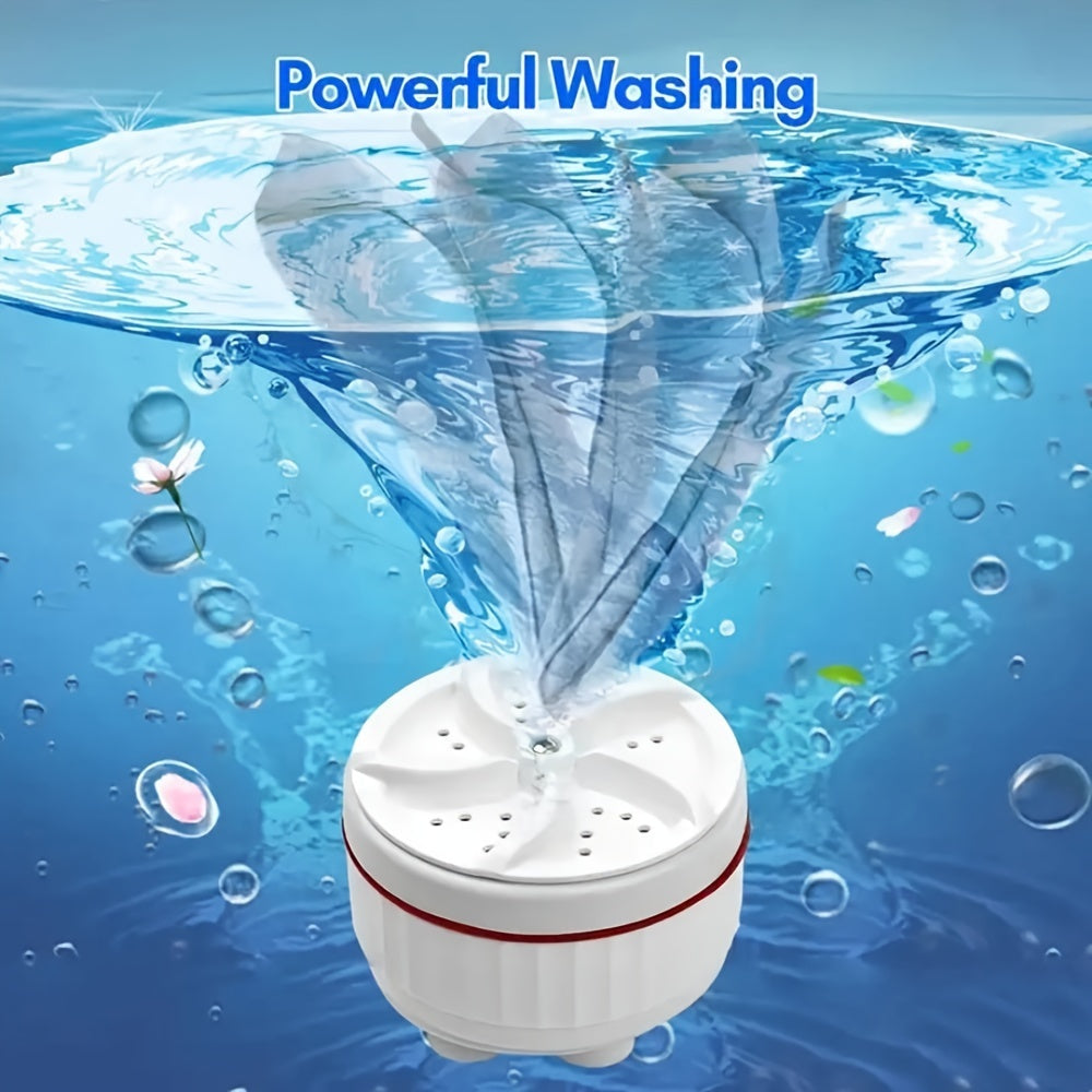Portable Compact Washing Machine for Travel and Small Spaces