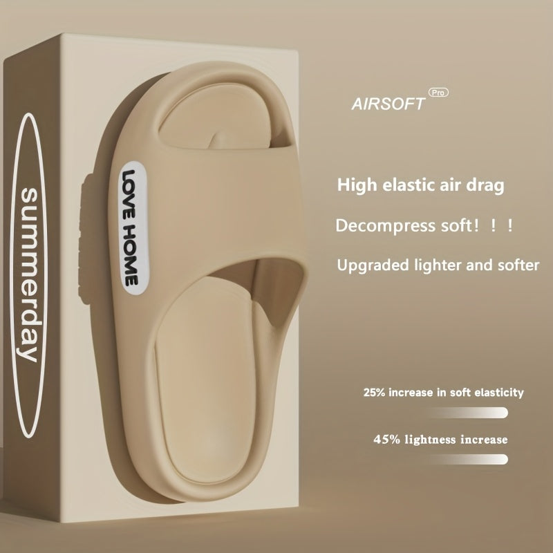 Women's Lightweight EVA Sandals Thick Sole Low Heel Open Toe Casual Beach