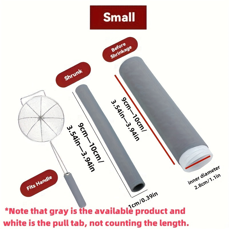 Термостойкий силиконовый чехол для ручки кастрюль и посуды, нескользящая рукоятка