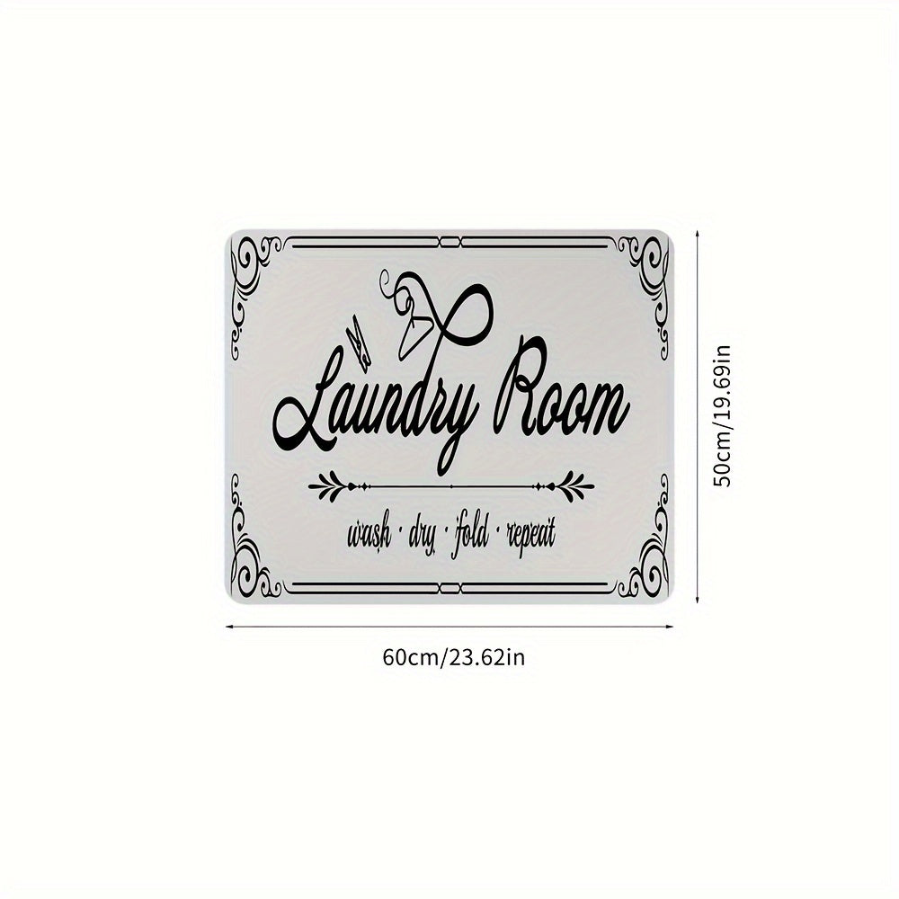 Funda de polvo impresa moderna para lavadora y secadora, de secado rápido y absorbente