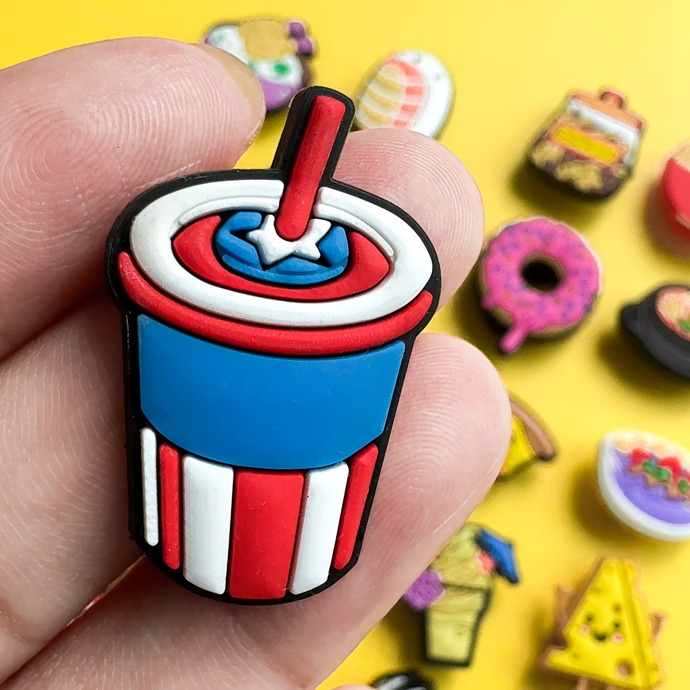 25 Pieces Food Series Plastic Toy Food Set for Children