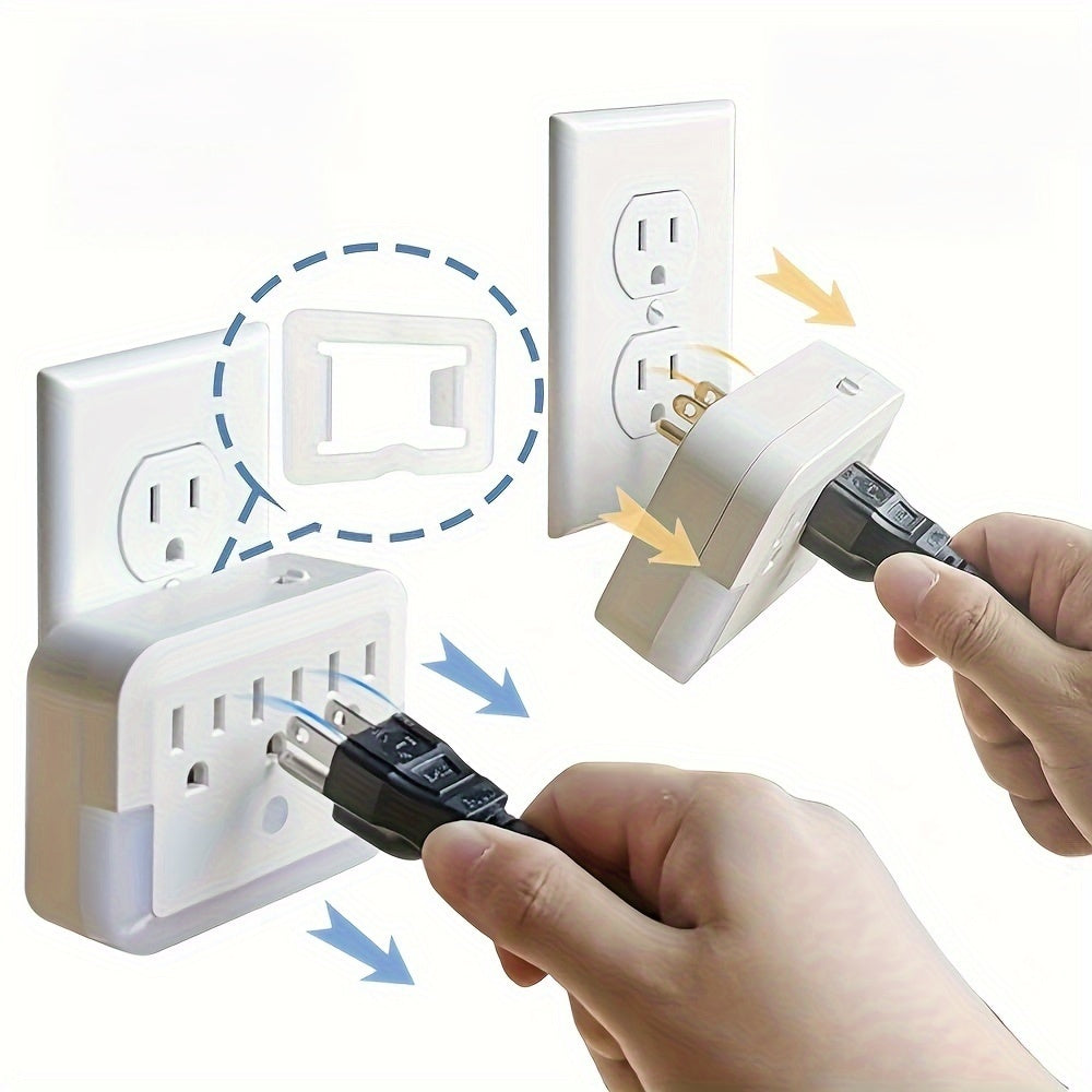 12-Pack Outlet Stabilizers for Loose Wall Sockets in Matte White Non-Electrical Plastic
