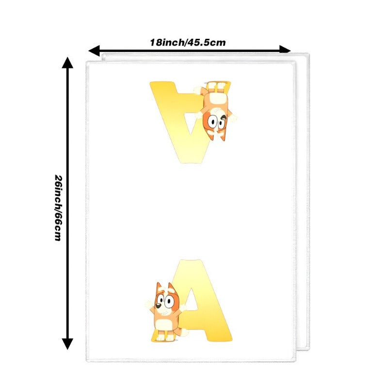 Cartoon Alphabet Kitchen Towels Set 2, Colorful, 45.72x66.04 cm for Kids