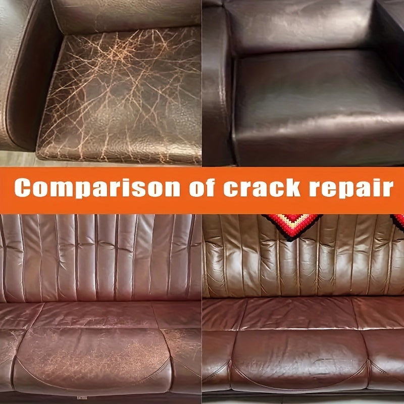 Leather Repair Kit for Color Restoration and Leather Cleaning