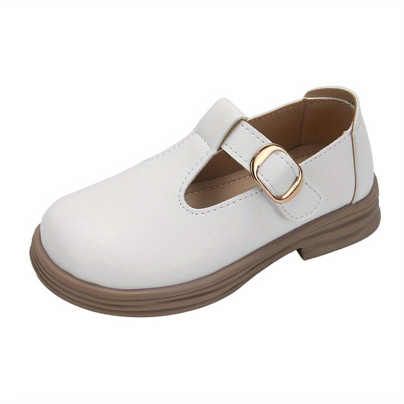 Girls Mary Jane Shoes with Non-Slip Sole for Indoor and Outdoor Wear in Spring and Autumn
