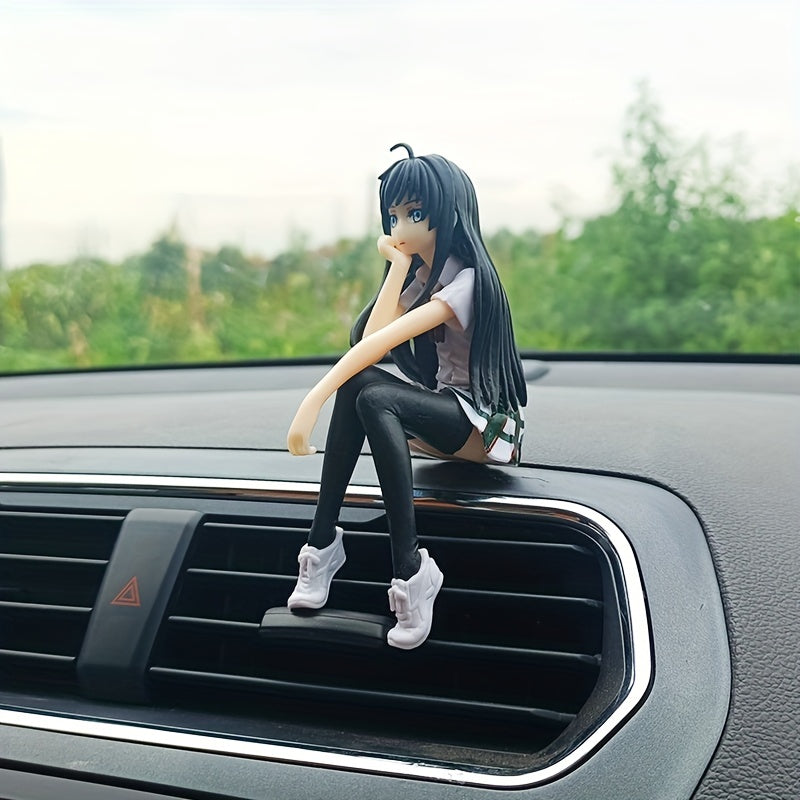 Qizlar uchun avtomobil ichki bezaklar, multfilm, anime personajlari uchun aksessuarlar