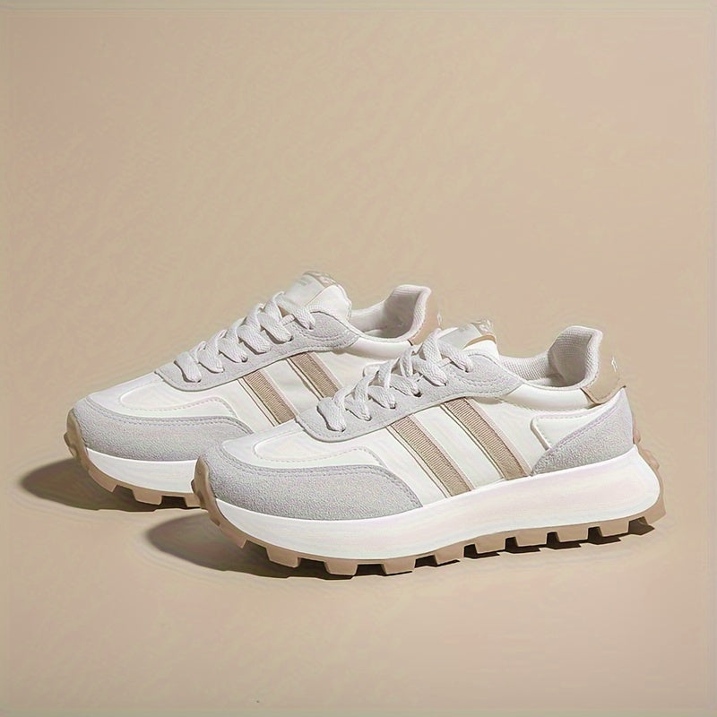 Women's Lightweight Mesh Sneakers with Cushioned PVC Sole for Casual Wear
