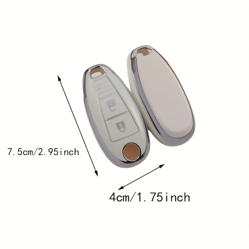 Car Key Case for Vitara Forte SX4 Leather Cover Protective Bag