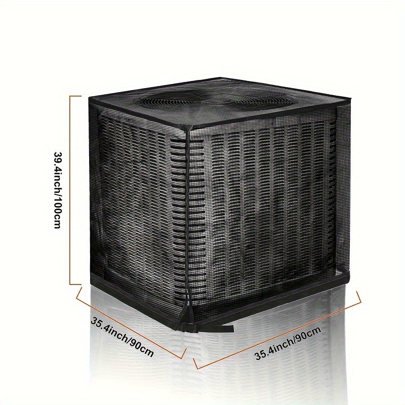 Outdoor Air Conditioner Cover Four-Season Adjustable Mesh Weatherproof