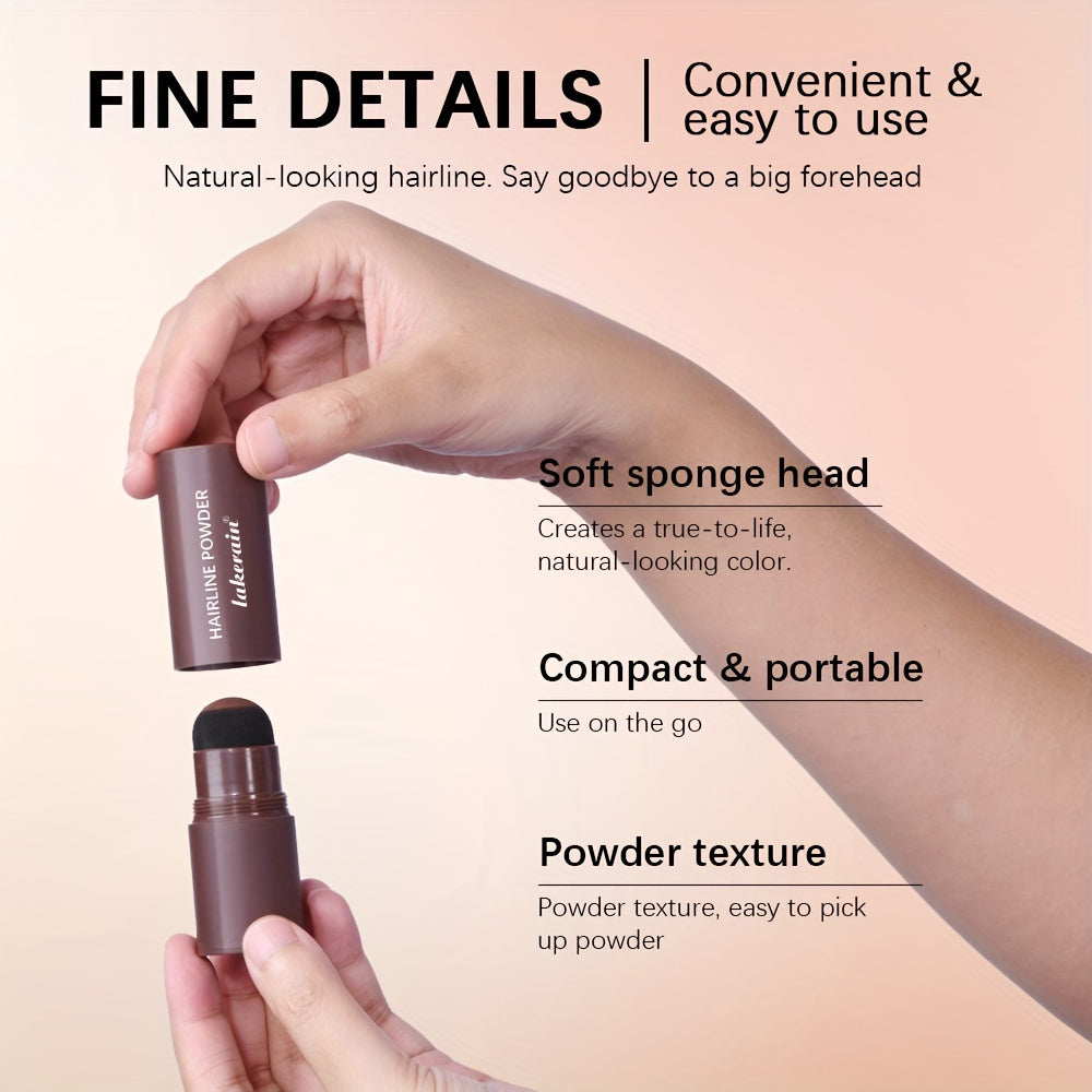 Unisex Hairline Powder Stick Waterproof Long-Lasting High Coverage for Normal Hair