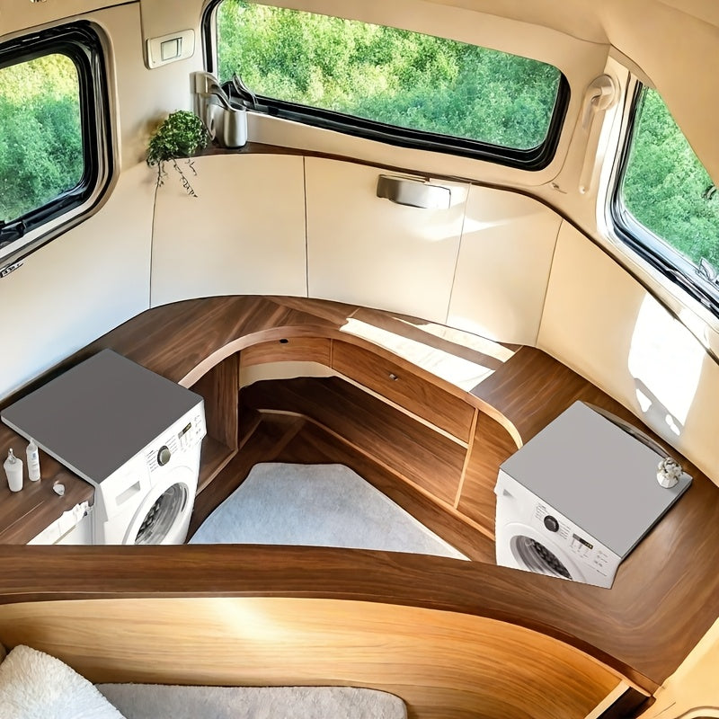 Washer Dryer Cover Protector Mat Non-Slip Durable Absorbent