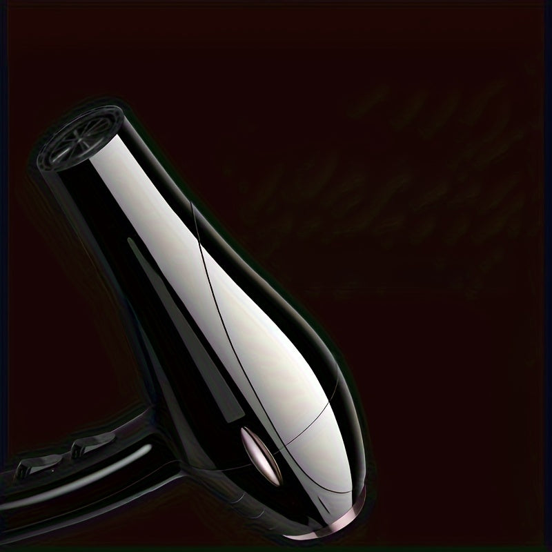 2100W Hair Dryer with Fixed Handle European Plug Includes Nozzle Diffuser and Comb Attachments