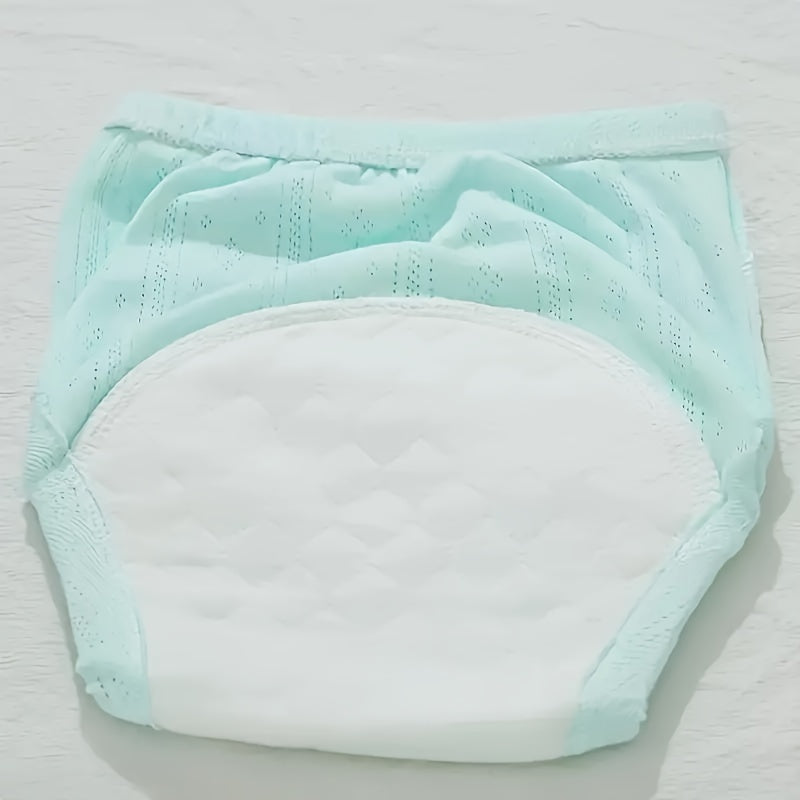 Baby Toddler Training Pants 3-Pack Waterproof Cotton Pull-Up Diapers for Boys and Girls