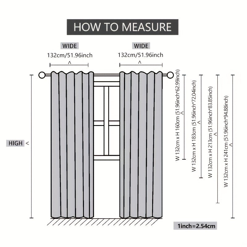 Yellow Feather Pattern Curtain Set of 2 for Bedroom Living Room Office Kitchen Window Treatment