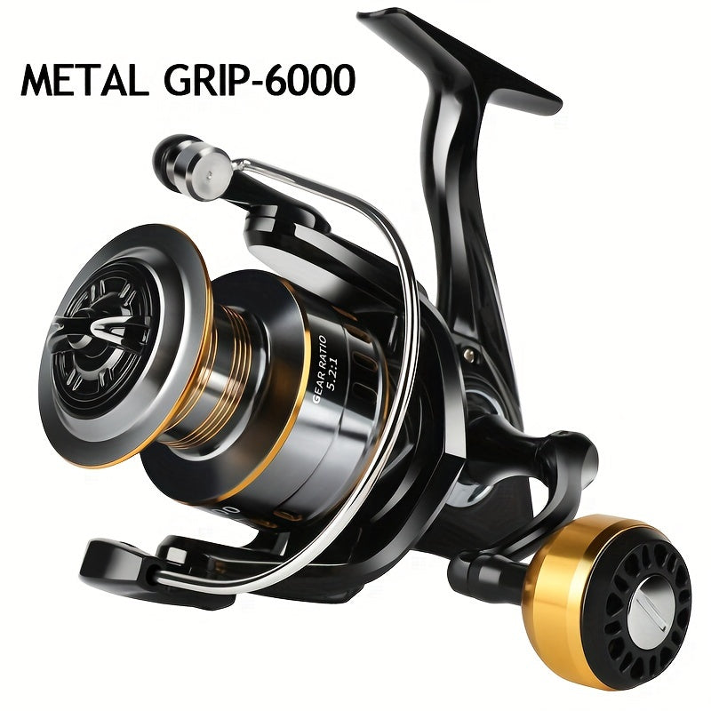 Limited Edition Spinning Fishing Reel 1000-7000 Aluminum Alloy Ambidextrous 5.2:1 Gear