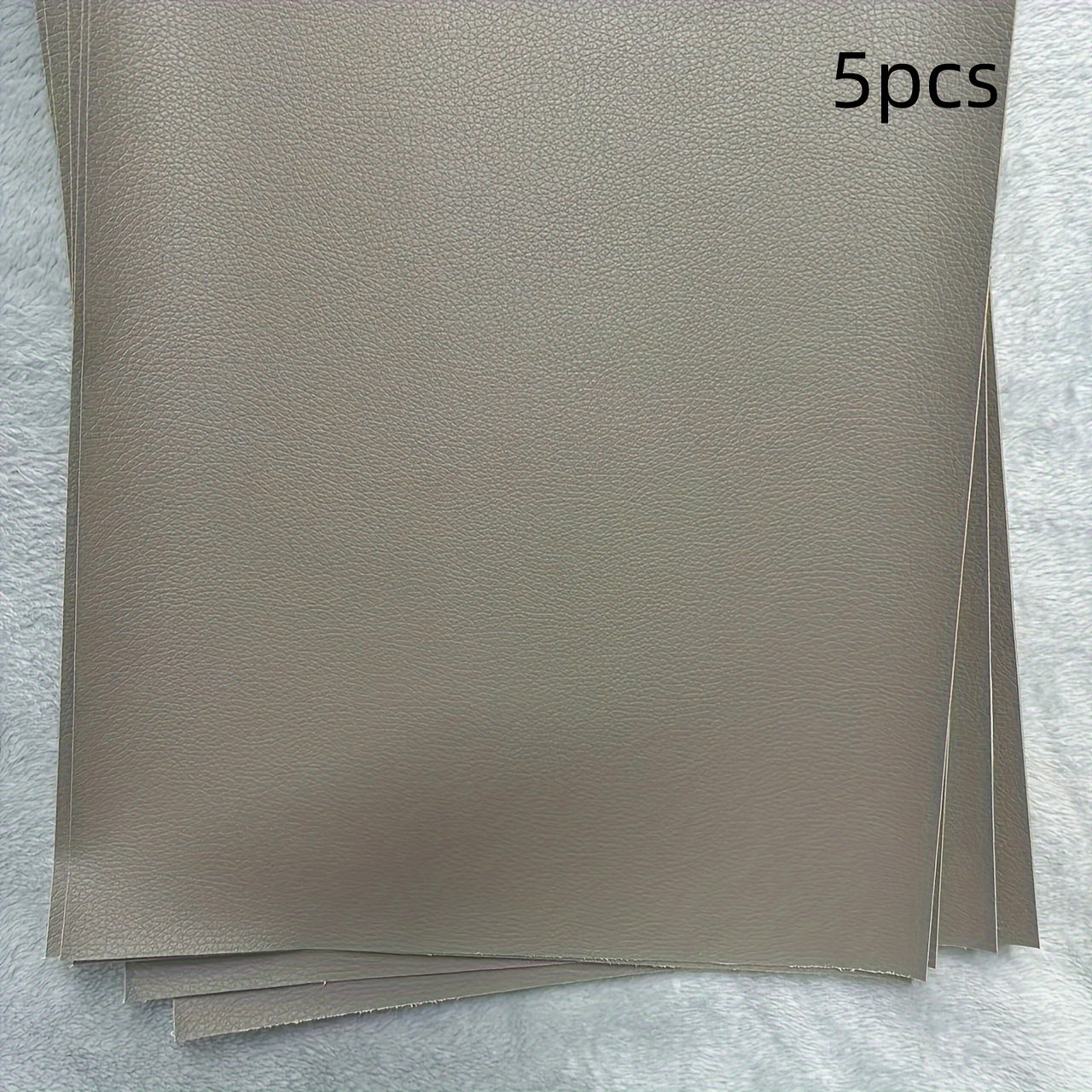 5 ta paket 25x30 o'z-o'zini yopishtiradigan sun'iy charm ta'mirlash yamoqlari mebel, divan, o'rindiq uchun