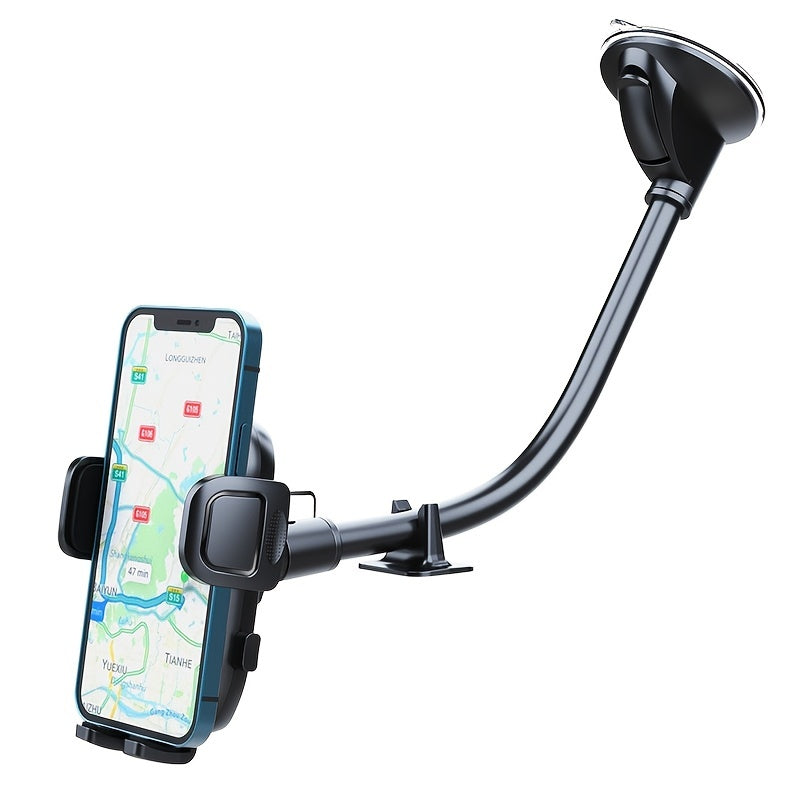 Flexible Long Arm Car Phone Holder Waterproof ABS Universal Smartphone Mount