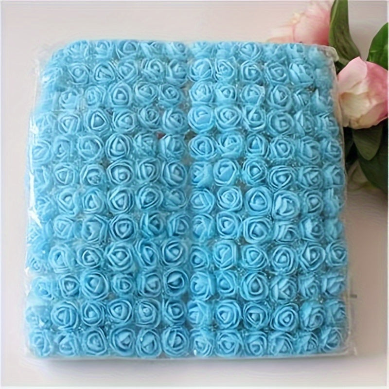 Artificial Rose Heads Pack of 144 for DIY Decor Wreaths Gift Box Accents