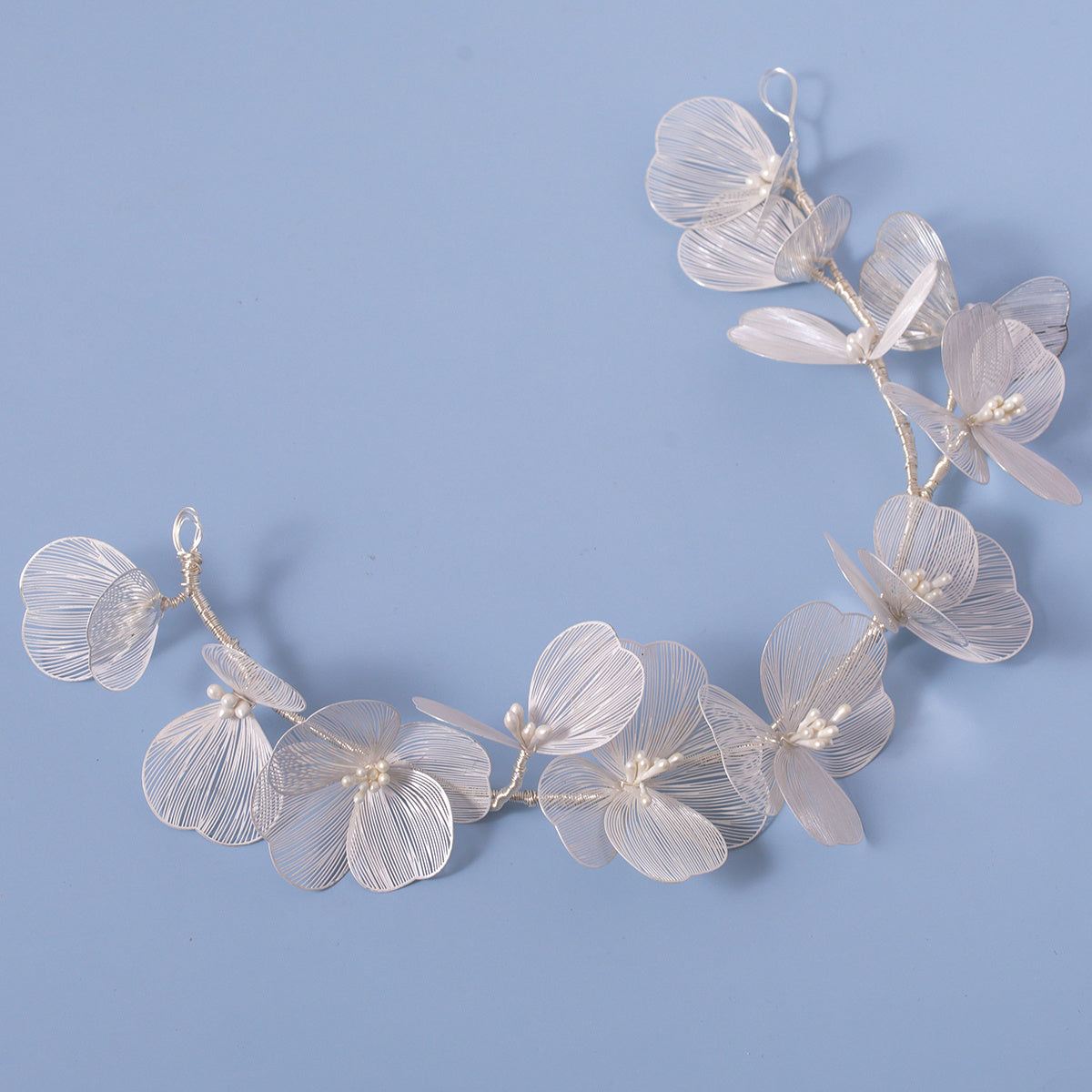 Handmade Lace Flower Headdress for Wedding Bridal Hair Accessories