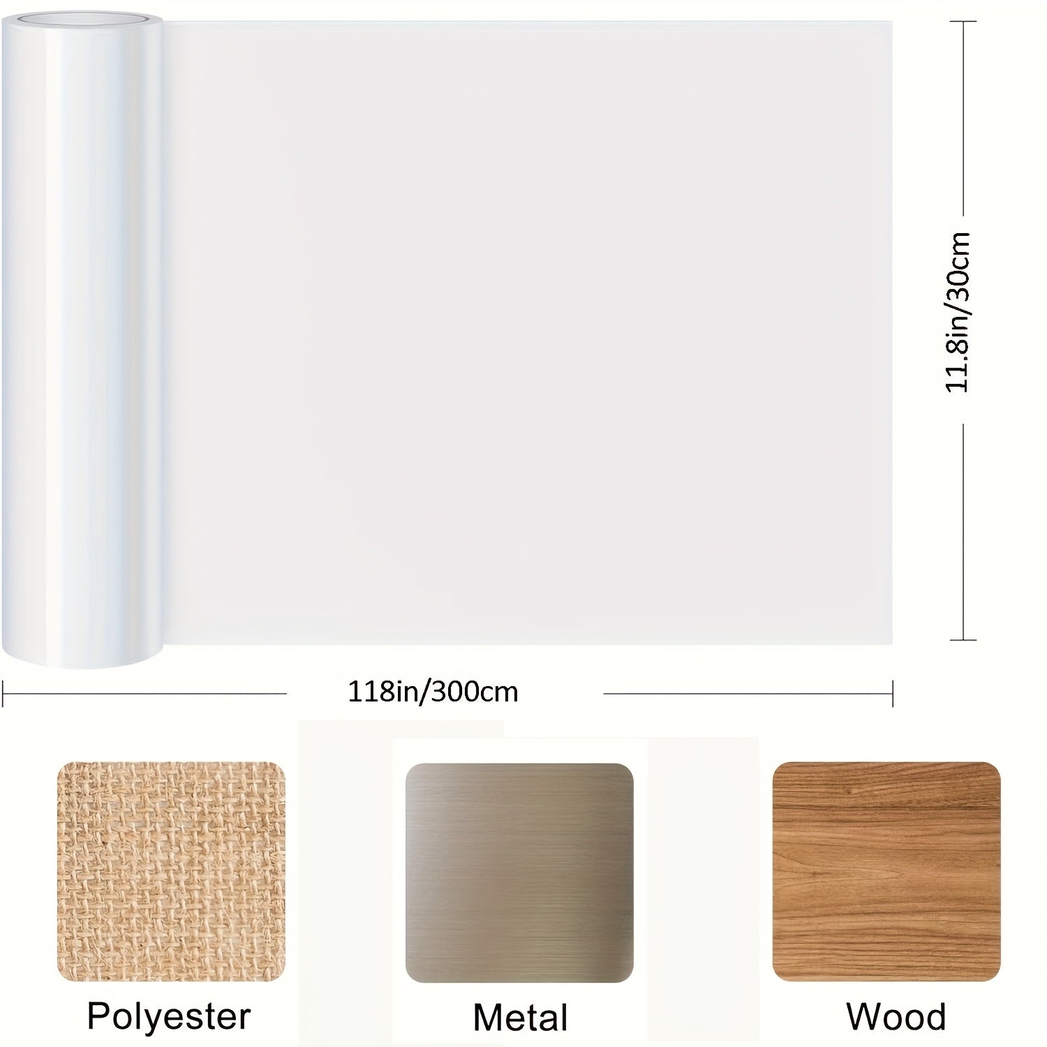 Transparent PVC Self-Adhesive Sofa Protector for Cats 299.72x29.97cm