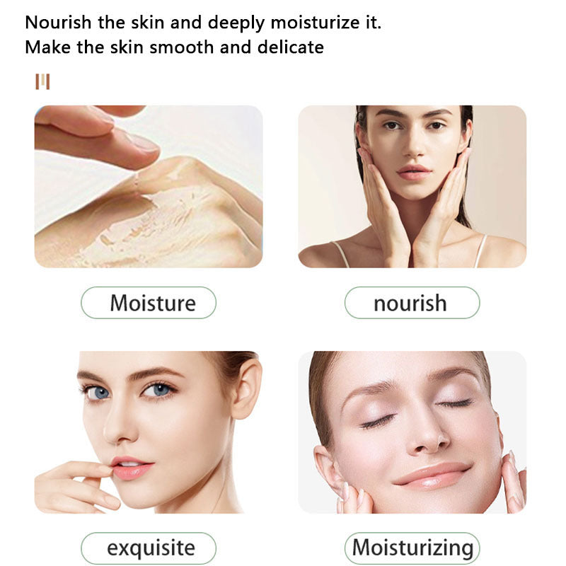 60pcs Hypoallergenic Vitamin E Glycerin Facial Moisturizer for All Skin Types