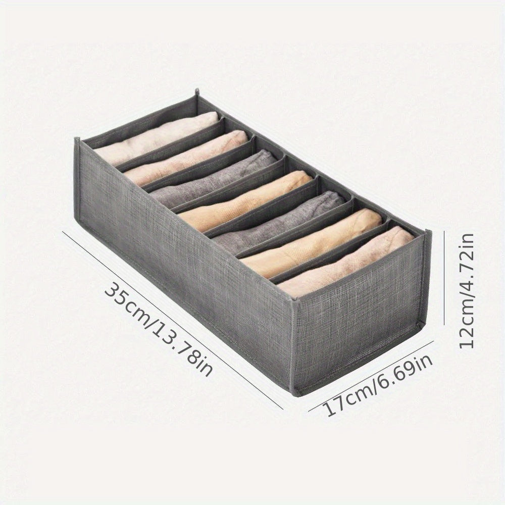 Органайзер для хранения одежды в вашем шкафу, с разделителями для ящиков для носок и нижнего белья.