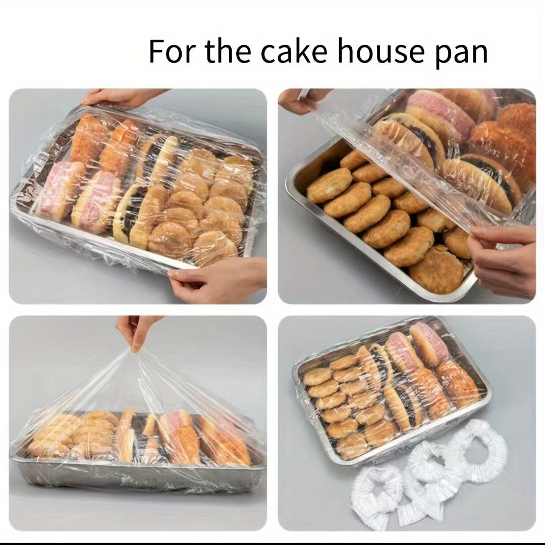 Multi-Functional Single-Use Food Covers Dust and Oil Resistant for Hotels Restaurants and Home