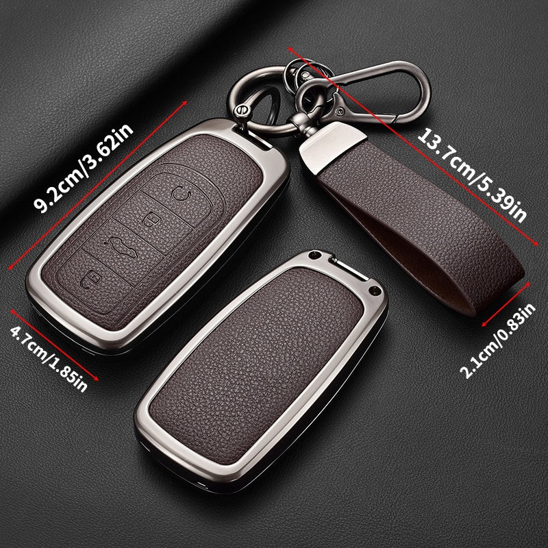 Zinc Alloy Keychain Case for Cars Universal Car Key Organizer Accessories