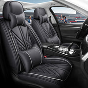 Universal PU Leather Car Seat Cover for All Seasons Wear-Resistant and Anti-Stain