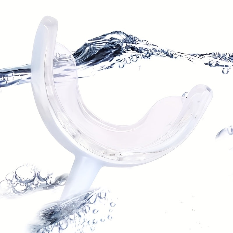 Havodorsiz USB-quvvatlangan portativ tishlarni oqartirish to'plami, erkaklar va ayollar uchun ko'k LED chiroq bilan.