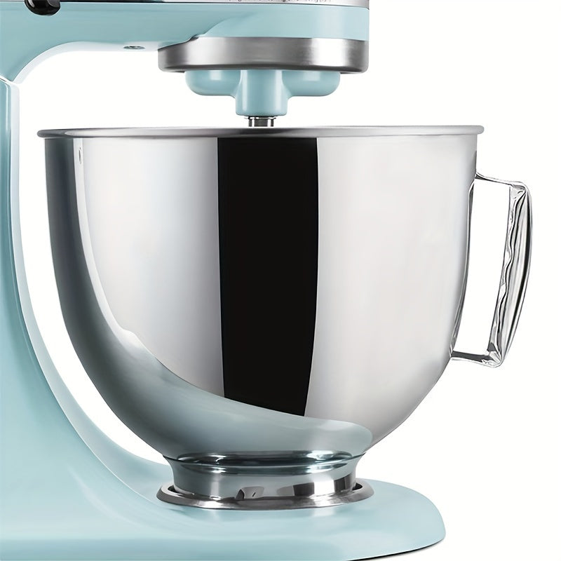 Stainless Steel Mixing Bowl Replacement for 4.5/5 Quart Tilt-Head Stand Mixers Anti-Slip Handle