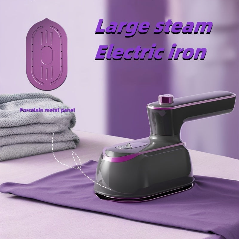 Handheld Mini Steam Iron for Clothes, Portable Portable for Travel and Home