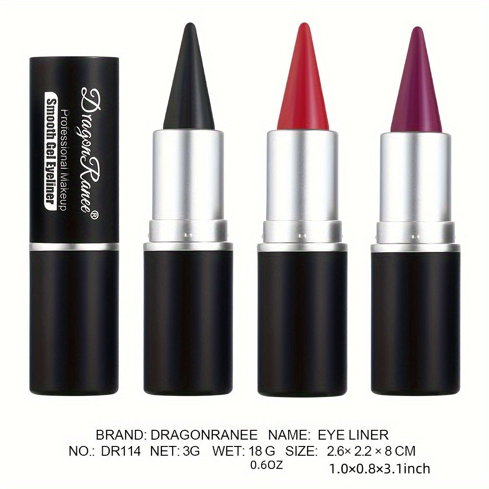 Set de lápiz labial y delineador de ojos mate de 12 tonos para mujer, de larga duración y a prueba de manchas