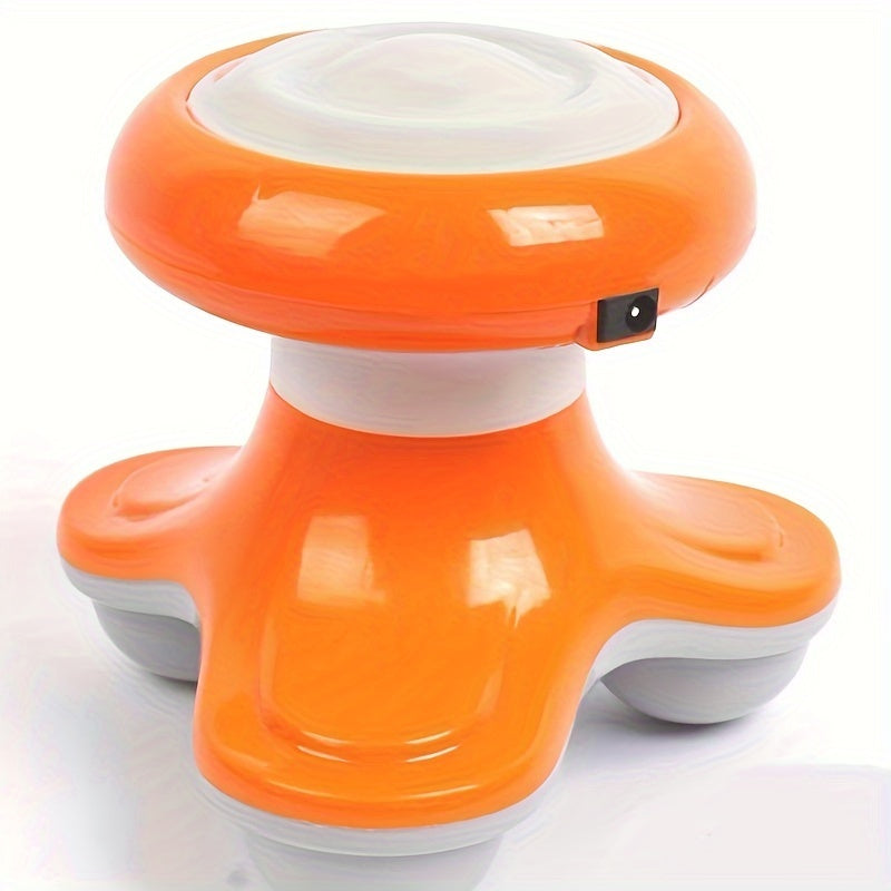 Portable Mini Triangle Massager for Full Body Relief Waist Back Neck Battery Powered