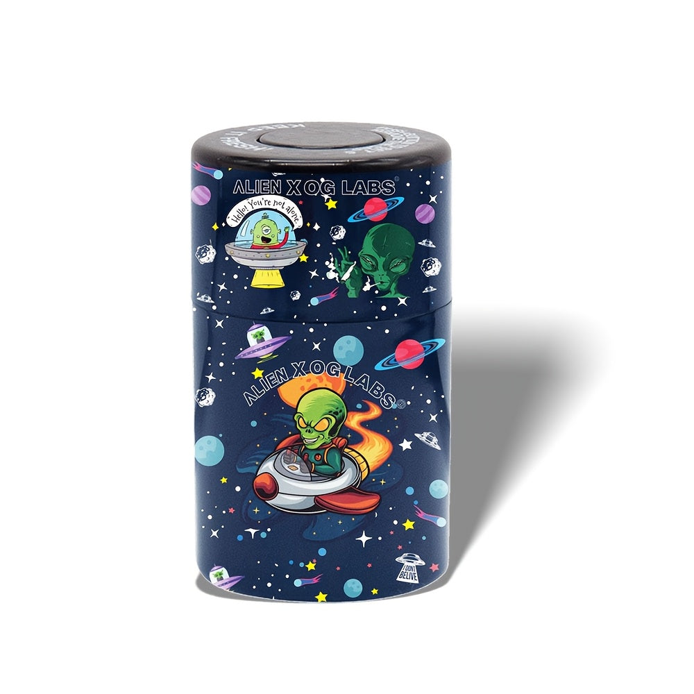 Airtight Smell-Proof Storage Jar for Cigarettes and Essentials Portable Vacuum Seal