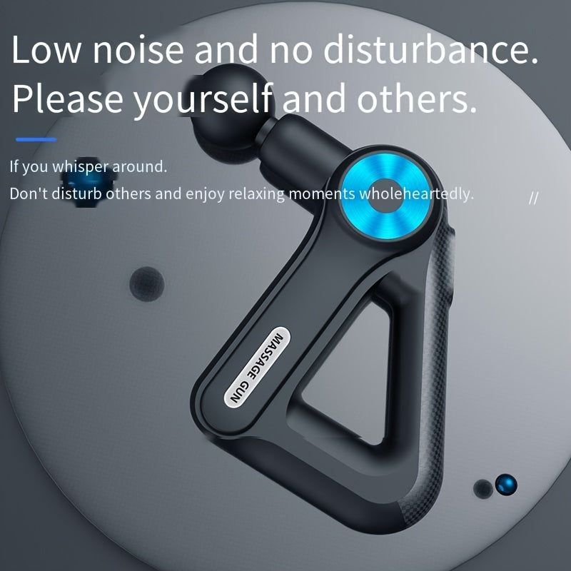 1 dona Zaryadlash Modeli Fascia Qurollari 9 tezlikni taklif etadi va to'liq tana massaji ehtiyojlari uchun 9 massaj boshqichlari bilan birga keladi.