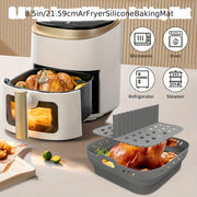 8,5-дюймовая силиконовая противень для выпечки с антипригарным покрытием, устойчивое к высоким температурам, легко очищается, кухонное выпекание