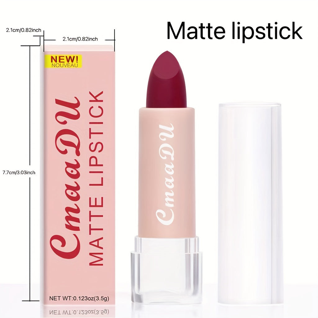 Pintalabios mate para mujer, 15 colores, brillo de labios, hidratante, a prueba de agua, maquillaje de labios