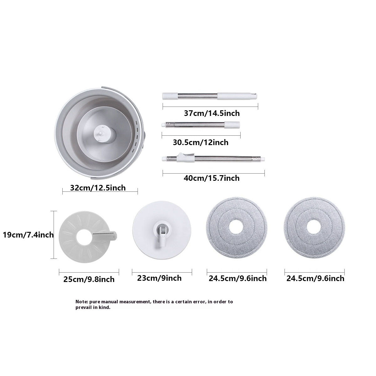1ta Turbo Spin Mop va Bucket Setini oling, yuqori sifatli ABS materialidan tayyorlangan 128cm tutqich bilan. Ushbu to'plamda samarali tozalash uchun faqat 4-6 bosishda oson siqish tizimi mavjud. Birlashtirilgan drenaj bilan, bu mop va kassetka