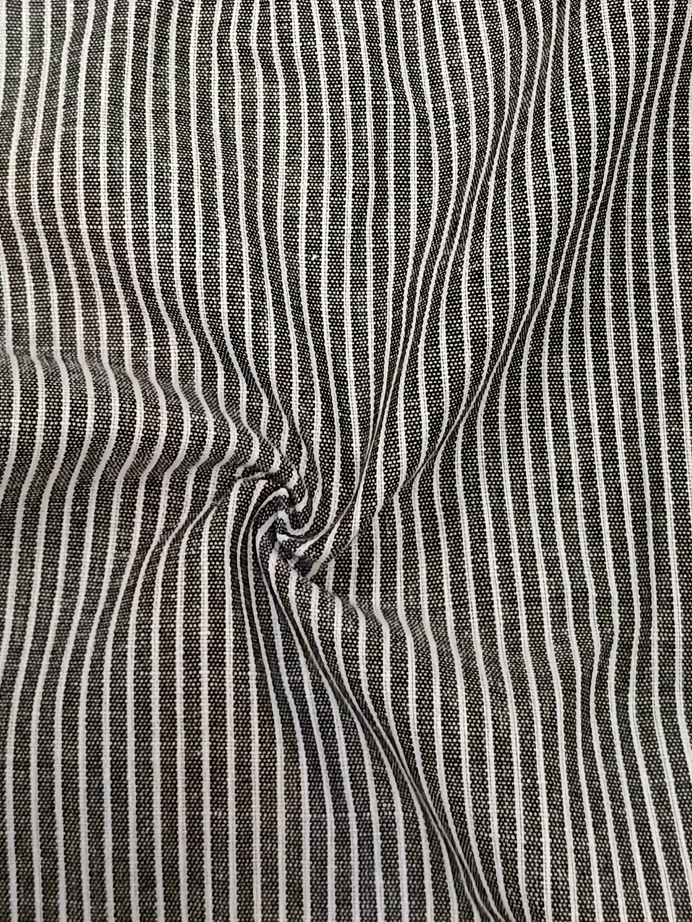 Plus Size Women's V-Neck Long Sleeve Button-Up Shirt Casual Striped Blouse Work Attire