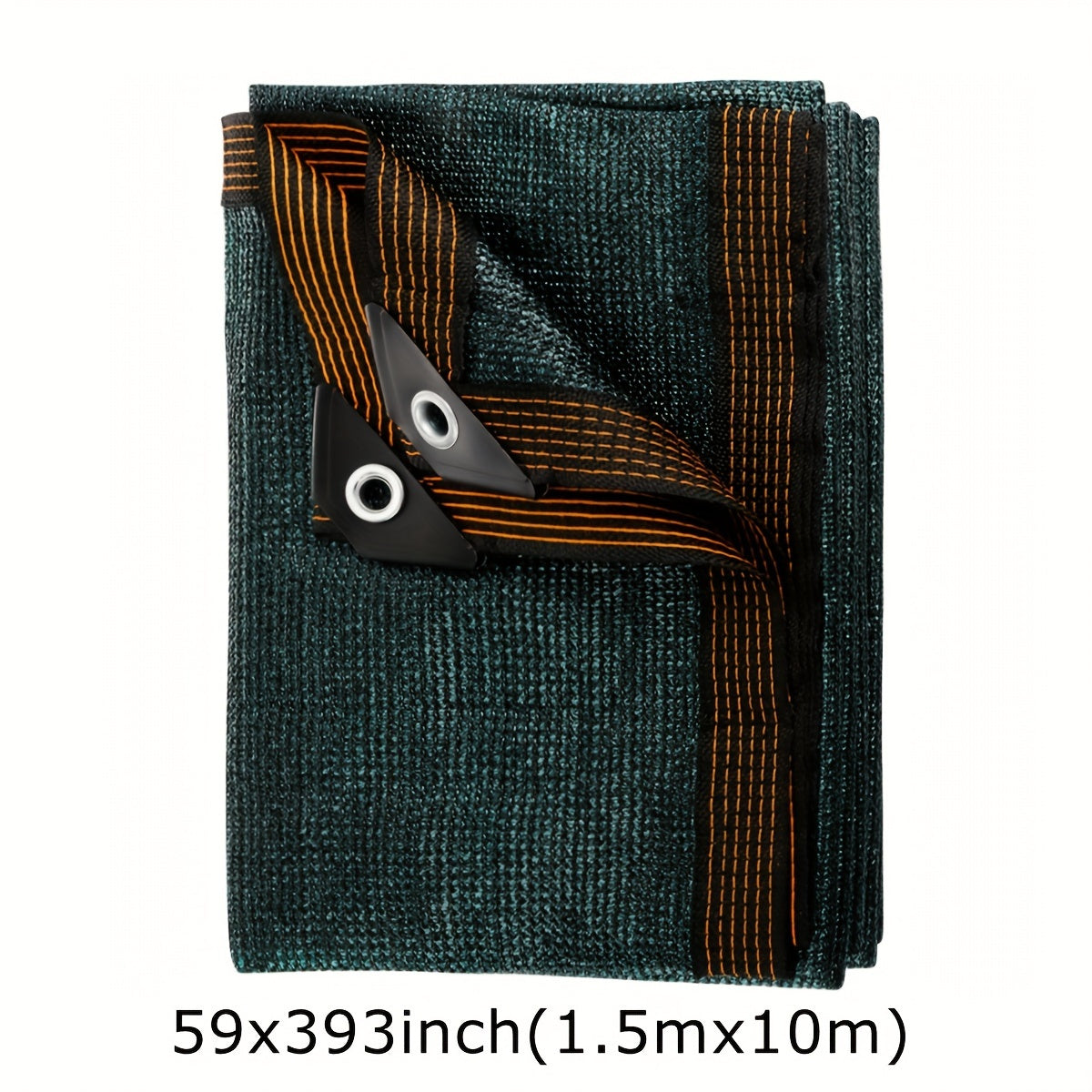 Green Privacy Fence with 6-Pin Encryption 90% Shading Aluminum Buckles 4 Corner Protectors