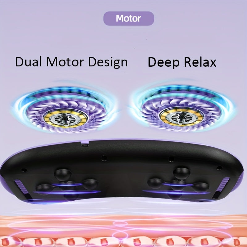 Elektr bel orqa massajatori, qorin, oyoq va orqa uchun sozlanadigan vibratsiya bilan.